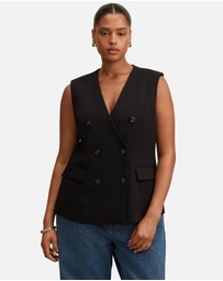 Forever New Curve - Myra Curve Sleeveless Blazer