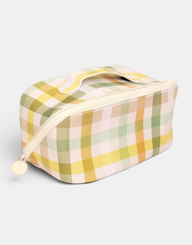 La La Land - Cosmetic Bag Golden Hour Checked