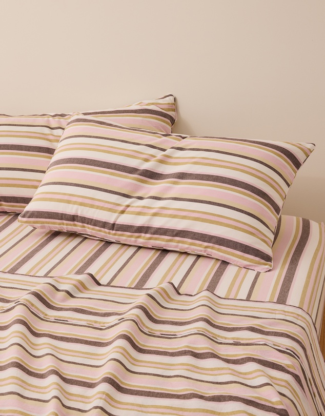 Sheet Society - Leo Washed Cotton Fitted Sheet Set