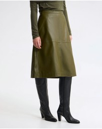 Oxford - Lulu Leather Skirt