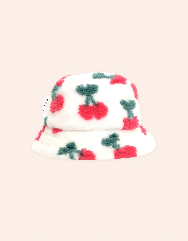Huxbaby - Very Cherry Sherpa Bucket Hat - Babies-Kids
