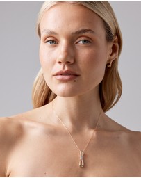 Michael Hill - 0.07 Carat TW Diamond Knots Pendant in 10kt Yellow Gold