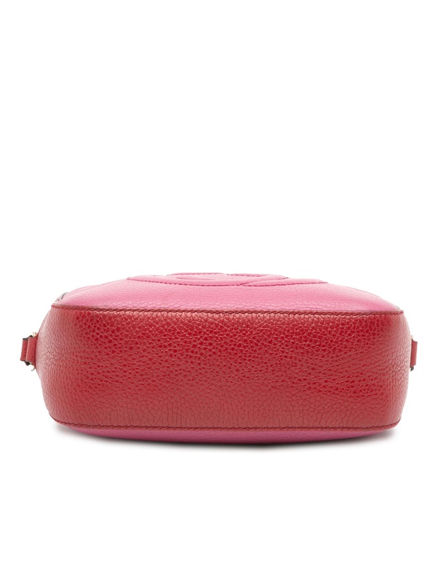 Pre-Loved by Azura Reborn - Pre-Loved Small Bicolor Leather Soho Disco Crossbody