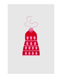 The Wolf Gang - Concha Halter Mini Dress - Cherry
