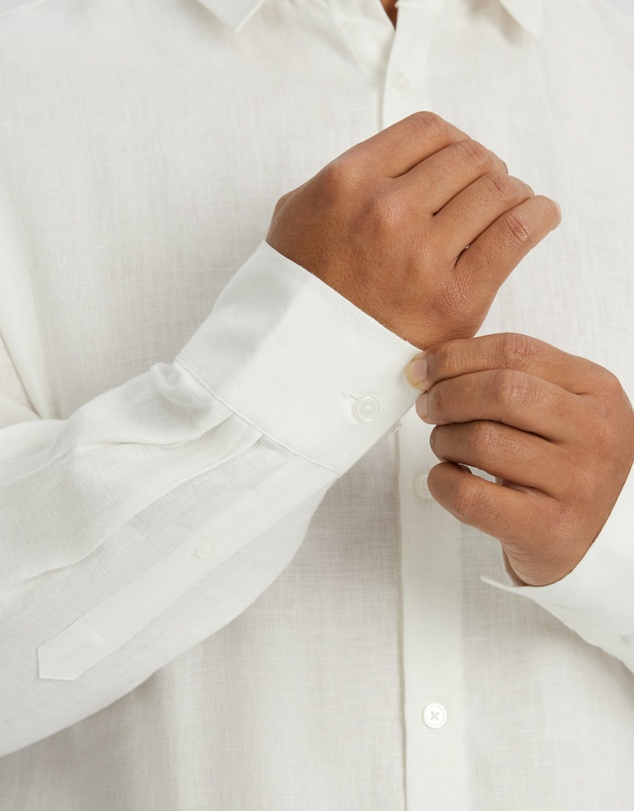 Johnny Bigg - Resort Relaxed Fit Linen Shirt
