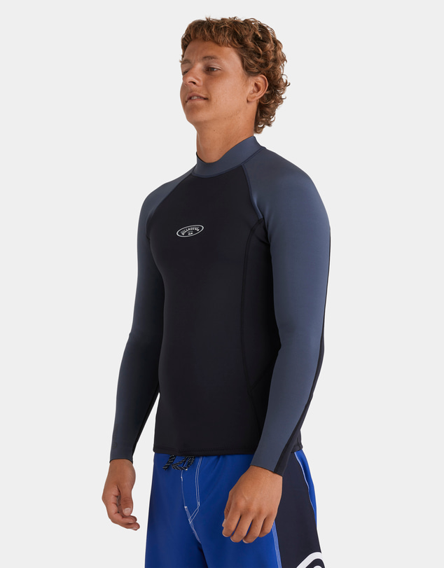 Billabong - Mens 1/1mm Absolute Natural Long Sleeve Wetsuit Top