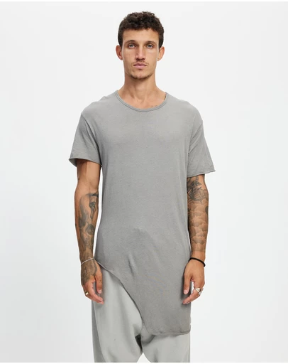 Surrounded By Ghosts - The Coltan Cotton Asymmetrical Tail T-Shirt