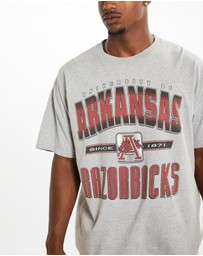 Vintage by The Real Deal - Pre Loved - 90s NCAA Arkansas Razorbacks Tee