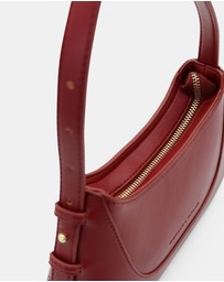 Morgan & Taylor - Aurora Shoulder Handbag in Burgundy Red