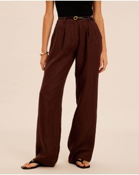 AERE - Allegra Linen Pants