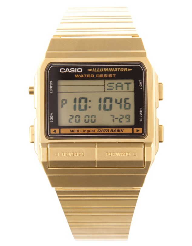 Casio - Vintage Digital Gold Databank