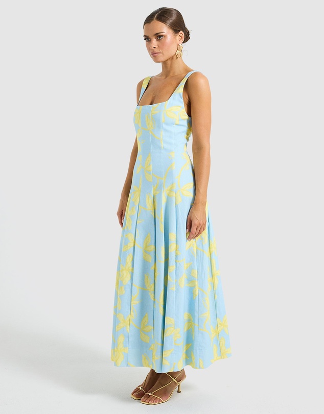 Pasduchas - Soleil Panelled Midi Dress