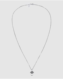 Kuzzoi - ICONIC EXCLUSIVE - Necklace Mushroom Pendant Luck in 925 Sterling Silver