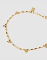 Arms Of Eve - Natalia Gold Anklet - Vanilla