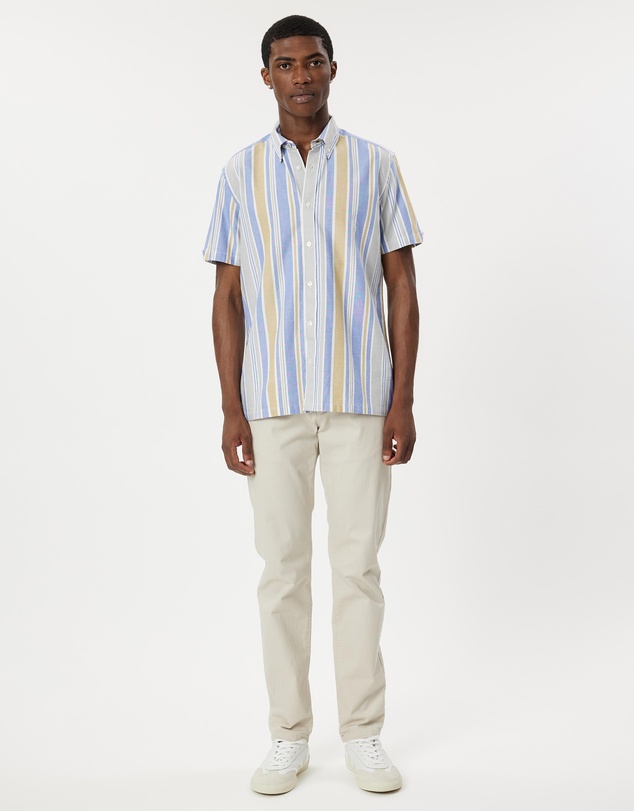 Ben Sherman - Oxford Stripe SS Mod Shirt