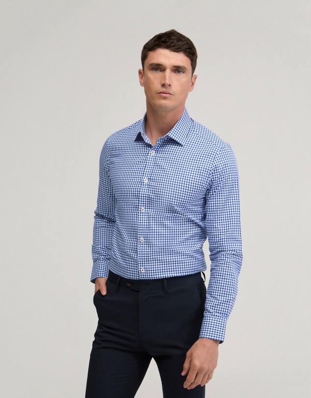 Oxford - Beckton Cotton Checked Shirt