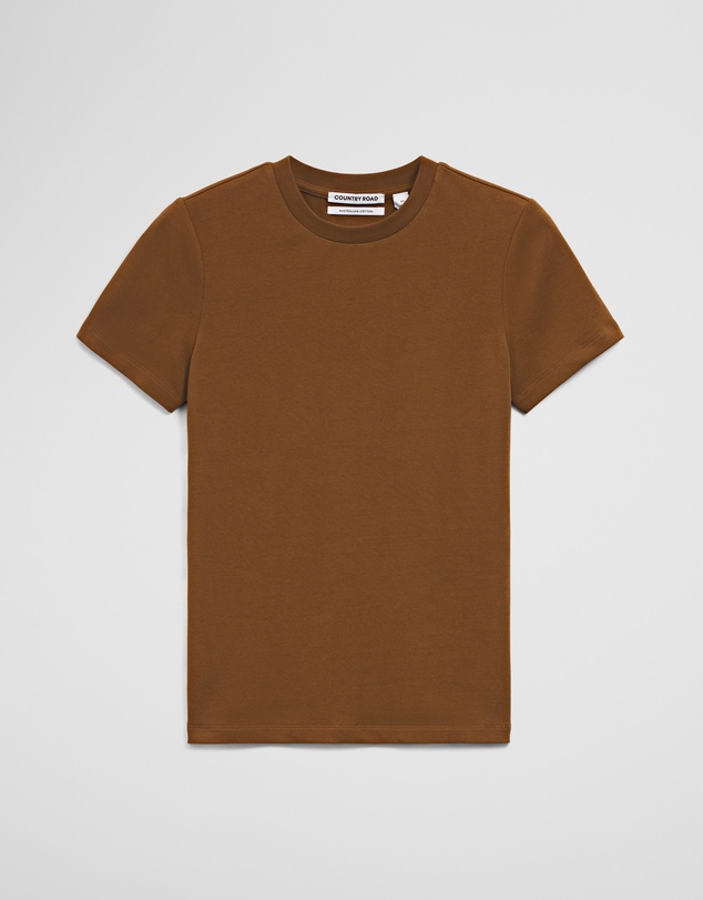Country Road - Australian Cotton Blend Fitted T-shirt