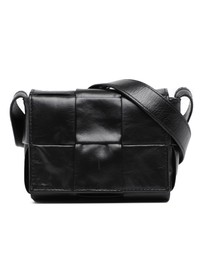 Pre-Loved by Azura Reborn - Pre-Loved Candy Paper Calfskin Intrecciato Cassette Crossbody