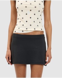 With Harper Lu - Mini Skirt