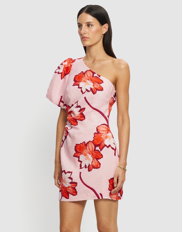 KIVARI - Lani One Shoulder Mini Dress