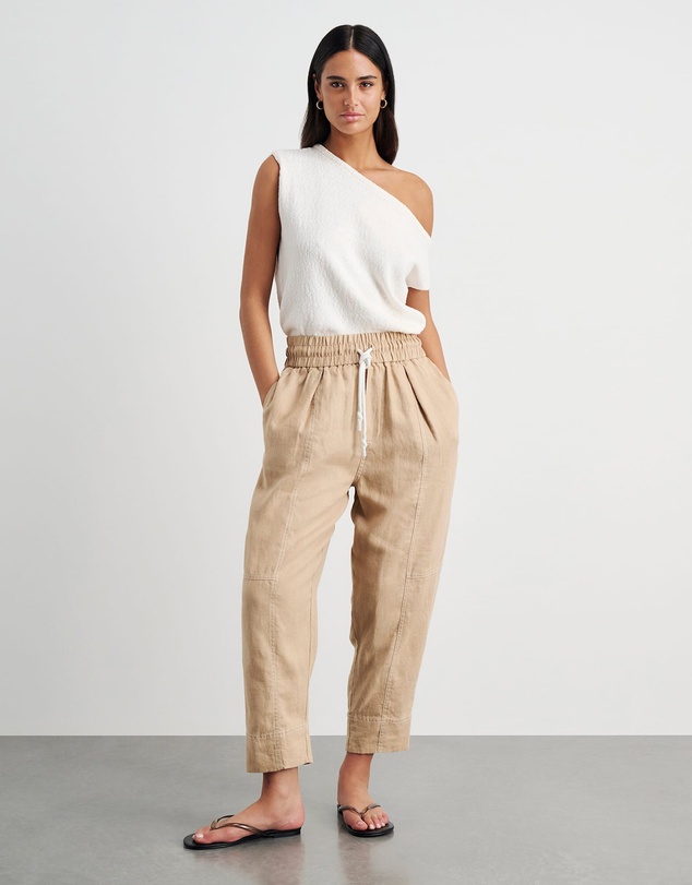 Jag - Sabine Linen Pull On Pant