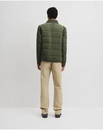 Country Road - Quilted Funnel Neck Jacket
