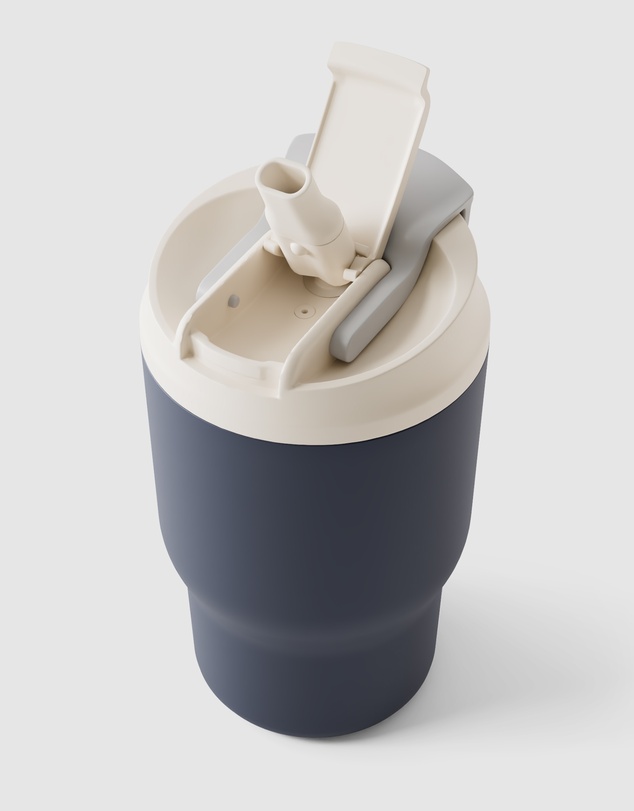 Monbento - Monbento Travel Mug S - Blue Infinity