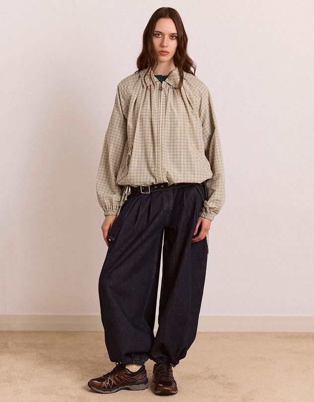 Damson Madder - Lailah Lightweight Bomber Jacket