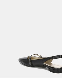Naturalizer - Hally Slingback Flat - Black