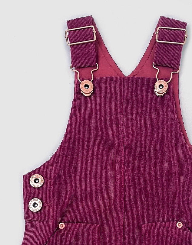 WITH LOVE FOR KIDS - Hazel Cord Pinafore Dress - Babies - Kids