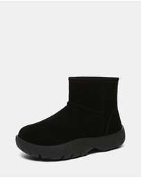 EVERAU - Australian Shepherd Ugg Salma Mini Cow Suede Upper UGG Boots