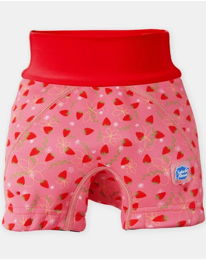 Splash About - Splash Jammer Duo Reusable Swim Nappy & Liners Bundle - Strawberry Field