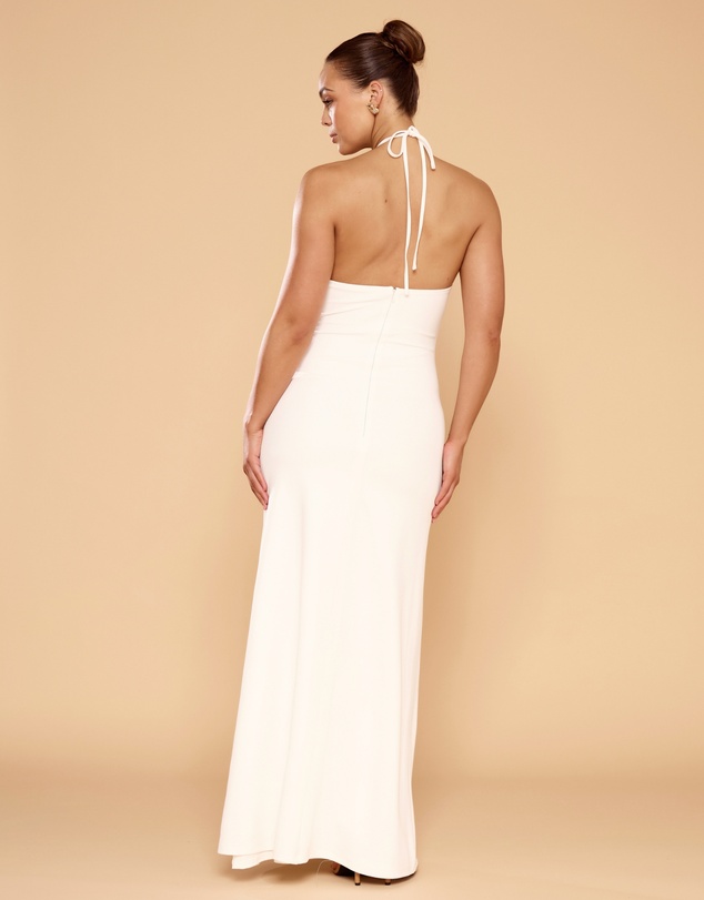 CATHERINE FERRARO - Penelope Halter Flower Dress
