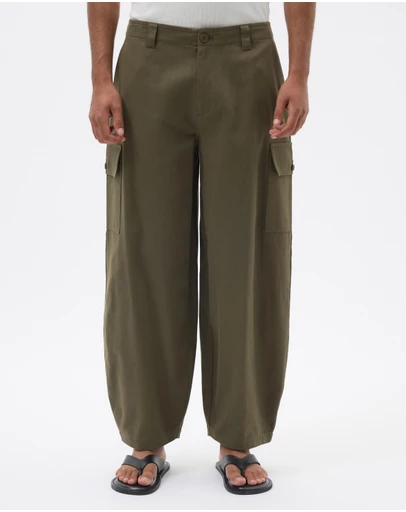 AERE - Cotton Twill Cargo Pants