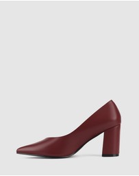 Verali - Elliot Block Heel Pumps