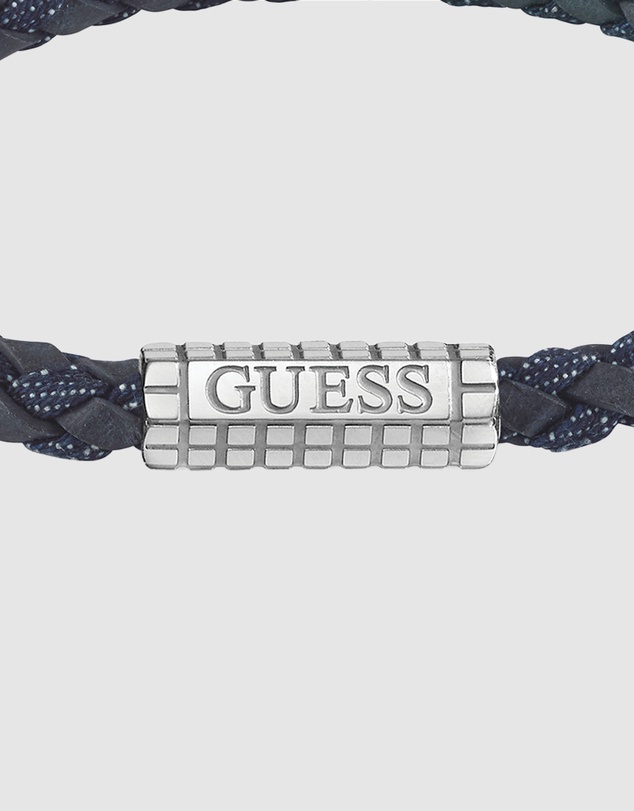 GUESS - Guess Logo Leather Bracelet