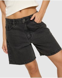 Thrills - Billie Low Rise Baggy Embro Shorts