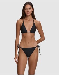 Polo Ralph Lauren - Logo Jacquard Ricky String Tie Side Bikini Bottom