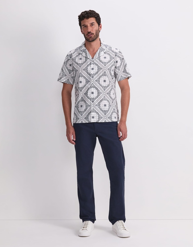 Sportscraft - Bandana Short Sleeve Resort Shirt