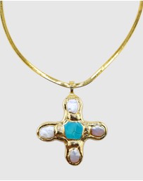 Miz Casa and Co - Evelune Pearl Necklace