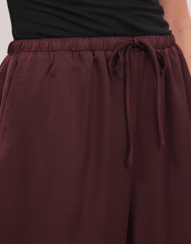 Calli - Lottie Satin Elastic Waist Pants