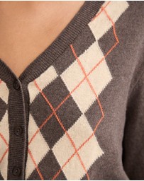 Oxford - Pixie Argyle Cardigan