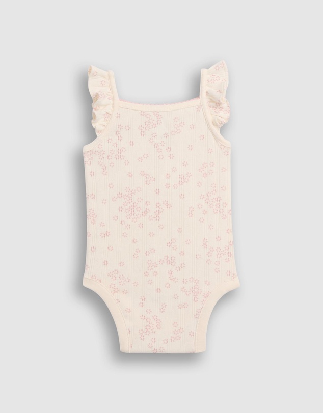 GAP - Print Pointelle Sleeveless Bodysuit - Babies