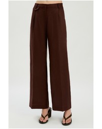 Bardot - Geordy Hipster Linen Pant