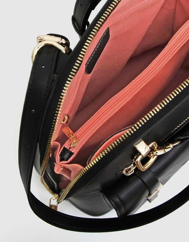 Belle & Bloom - 5th Ave Leather Backpack