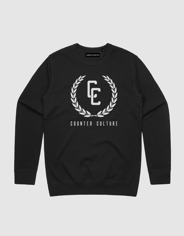 Counter Culture - Garland Logo Crewneck - Youth