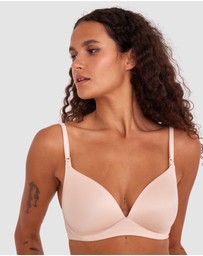 Bras N Things - Body Bliss Contour Maternity Wirefree Bra - Blush Pink