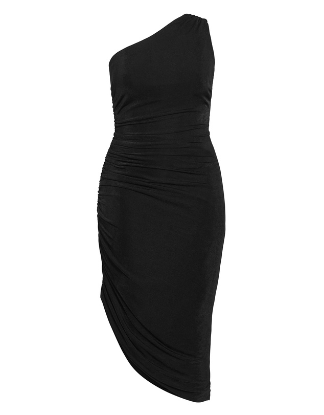 City Chic - Orbit One Shoulder Slink Dress