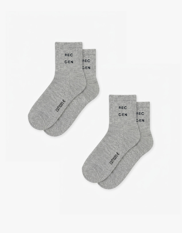 REC GEN - Stack Short Sock Two Pack