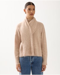 Minima Esenciales - Neva Alpaca Wool Blend Scarf Knit